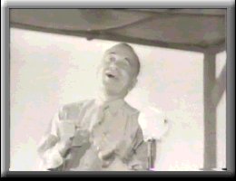 Al Jolson entertaining the troops
