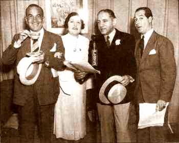 The cast of Hollywood Hotel