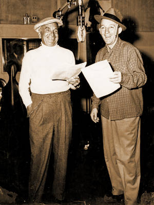 Al Jolson and Bing Crosby