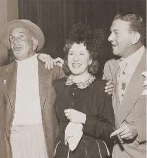 Jolson with Burns & Allen